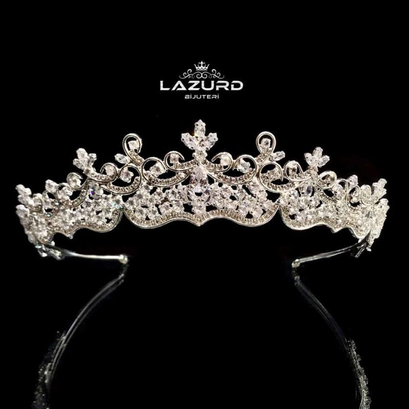 Zircon Bridal Crown - Latife