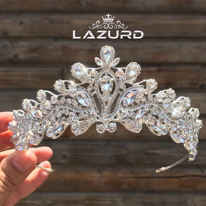 Bridal Crown - Hamza  6 cm