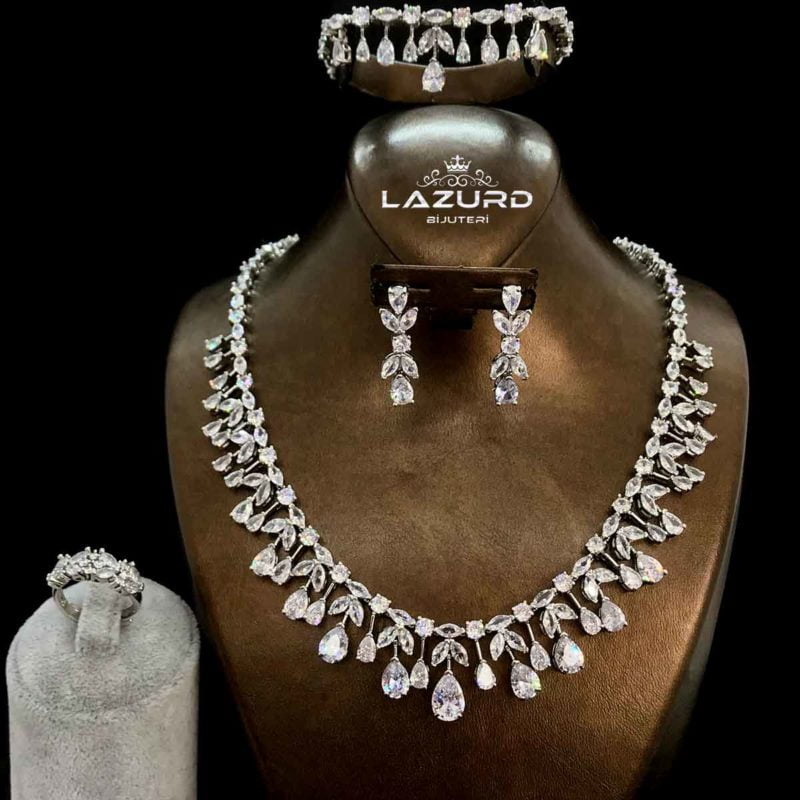 jewelry set for bride - fiona