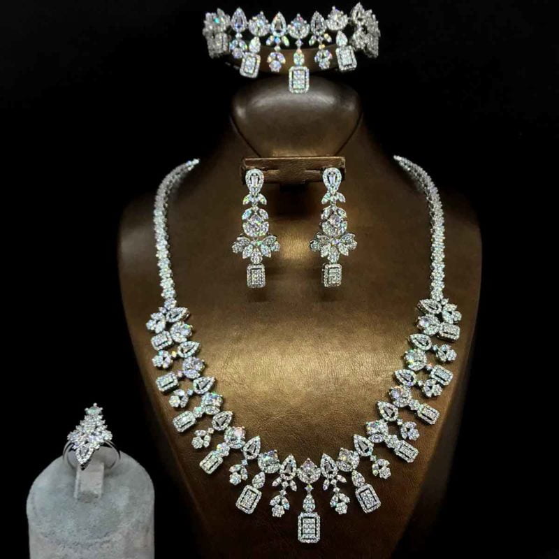 wedding necklace set -  Alia