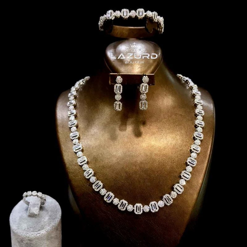 jewelry set for bride - Eleanora