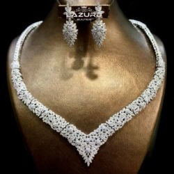 jewelry set for bride - sibel
