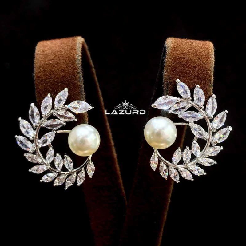 pearl earrings - Marissa