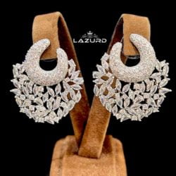 Daisy hard jewelry earrings suitable with evening dresses