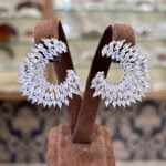 Naya bold stud earrings for bridal
