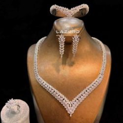 Valeria brilove wedding jewelry with ring Elegant and classic model