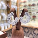 Brianna rehearsal dinner earrings Made with pure zircon stones real