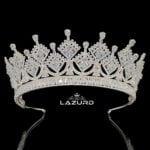 luxury crown Square zirconia Stefanel crown
