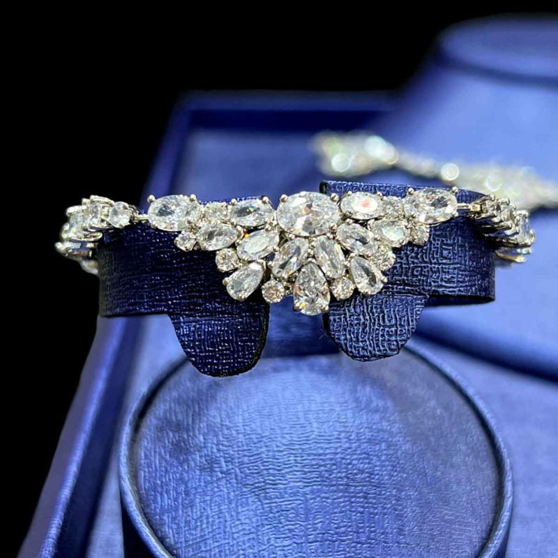 cubic zirconia bridal jewelry sets Ava jewelry set Bracelet