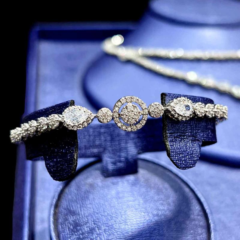 imitation jewellery diamond necklace for wedding Luna Bracelet
