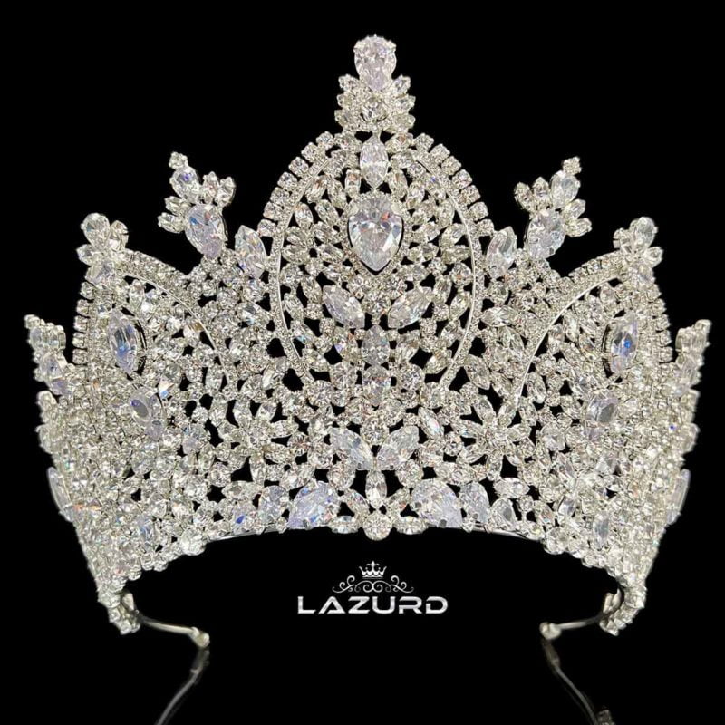 wedding crown katalina model Flamboyant and high crown