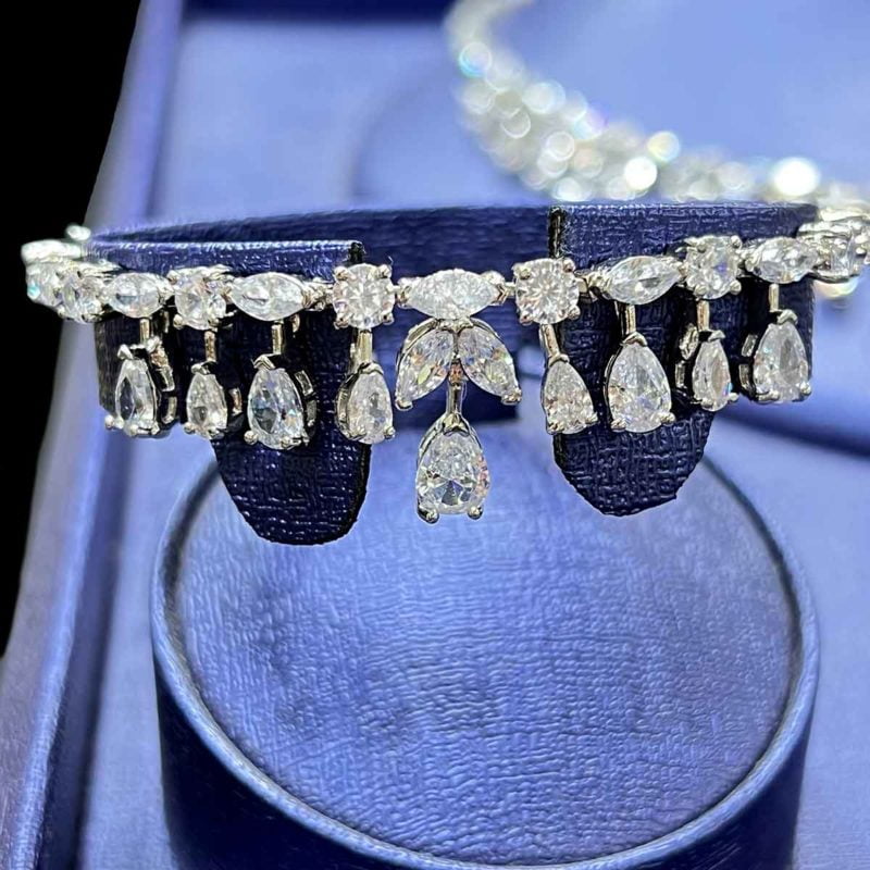 imitation bridal simple diamond bracelet Sienna