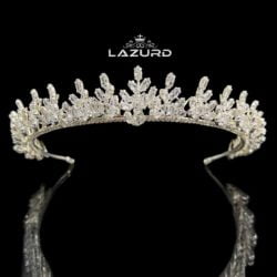 swarovski crown tiara Meryem 0 so elegant Silver plated