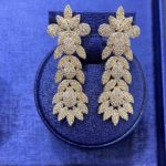 Imitation gold bridal jewelry sets Amelia earring
