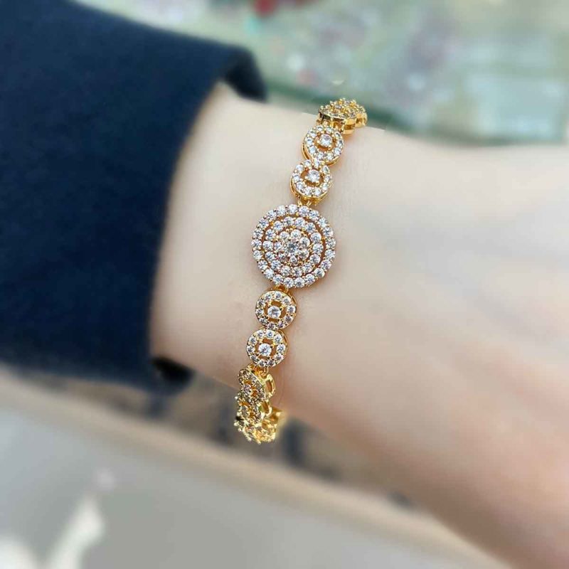 bridal bracelet gold color Alaia 2