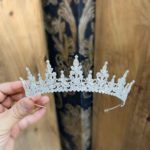 princess crown banu model silver plated real