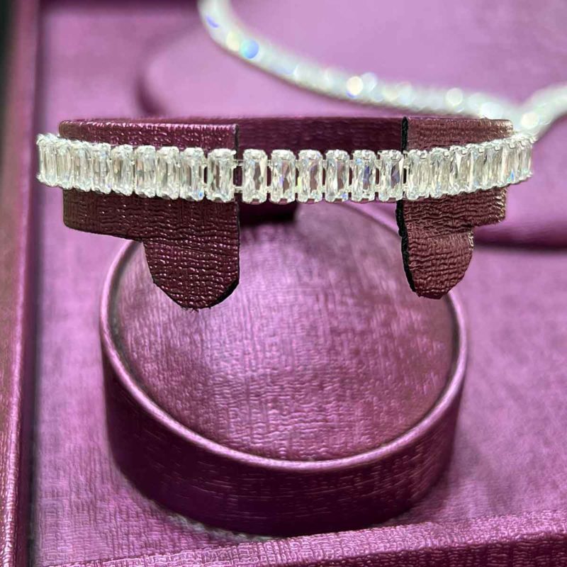 bridal necklace set Lamia V shaped Bracelet