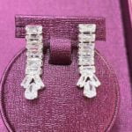 zircon stone jewellery set for wedding norabel Earring