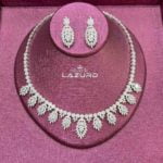necklace earring set hilina almond shaped stone