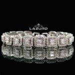 cz baguette bracelet Marge luxury model