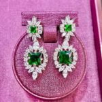 green Priyanka 2 Earring