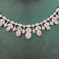 Necklace of Remi zircon set