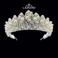 crystal and pearl tiaras - Elegant Bridal Accessory