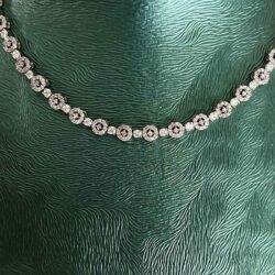 elegant simple bridal jewellery set - Necklace