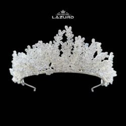 Zircon sparkling diadem tiara