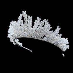 Zircon sparkling diadem tiara saide photo