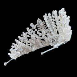 bridal crown for wedding zircon and crystal saide photo