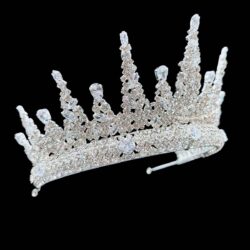 Elegant crown for marriage –side